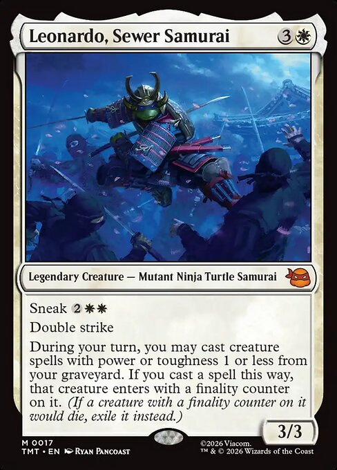 Leonardo, Sewer Samurai 17