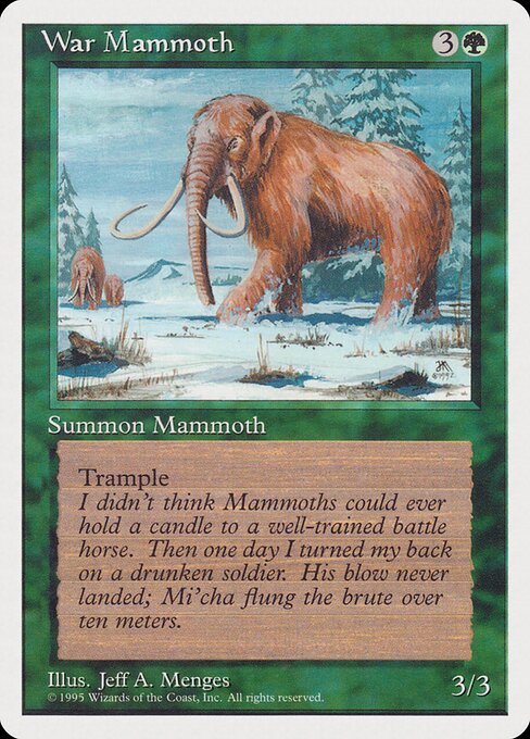 War Mammoth 44