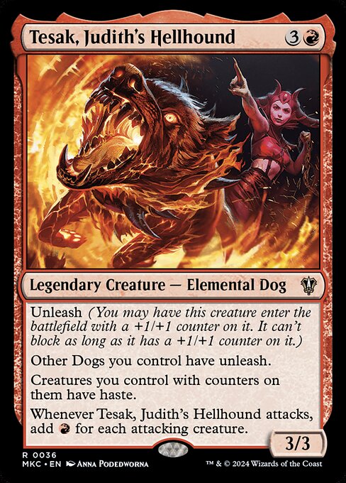 Tesak, Judith's Hellhound 36