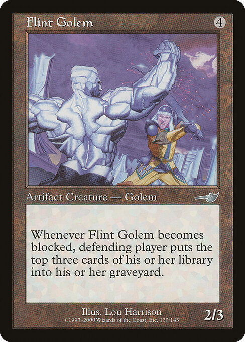 Flint Golem 130