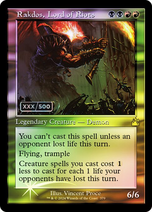 Rakdos, Lord of Riots 379z