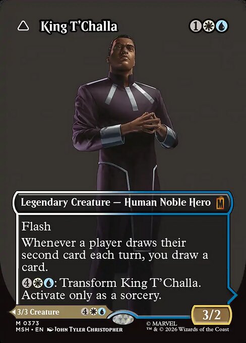 King T'Challa // Black Panther, Hope Enduring 373