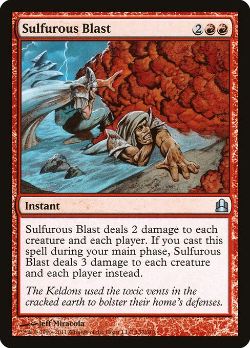 Sulfurous Blast 137