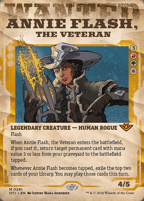 Annie Flash, the Veteran 291