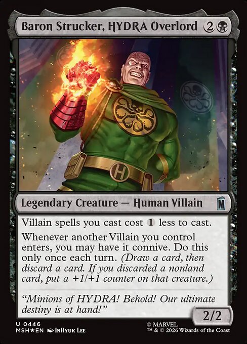 Baron Strucker, HYDRA Overlord 446