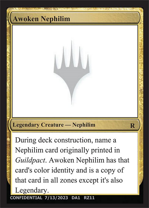 Awoken Nephilim RZ11a