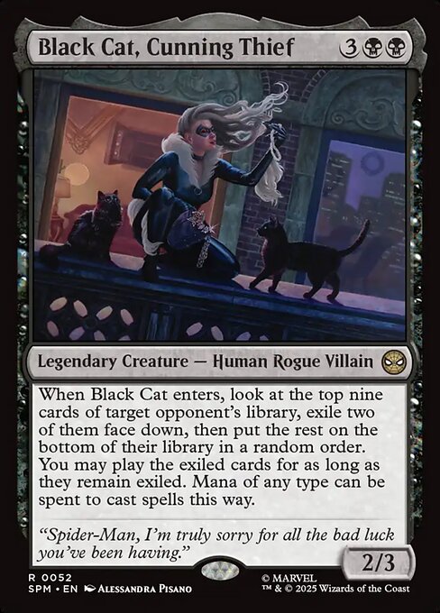Black Cat, Cunning Thief 52