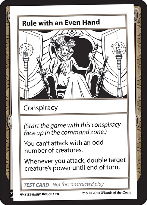Rule with an Even Hand 505