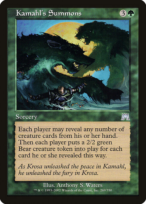 Kamahl's Summons 269