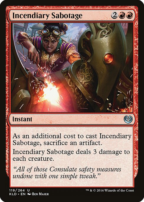 Incendiary Sabotage 119