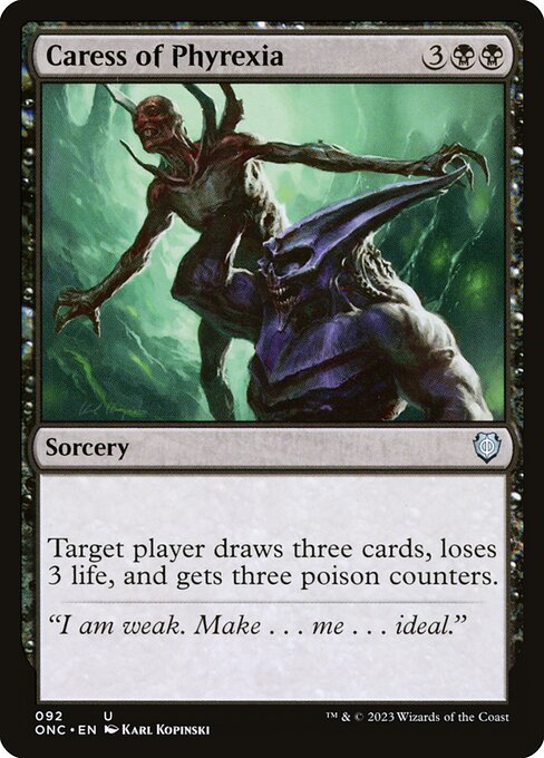 Caress of Phyrexia 92