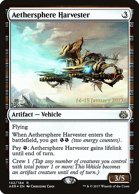 Aethersphere Harvester 142s