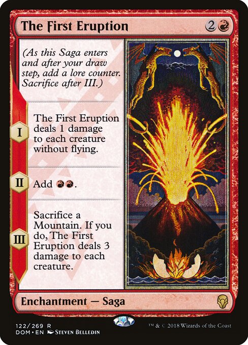 The First Eruption 122