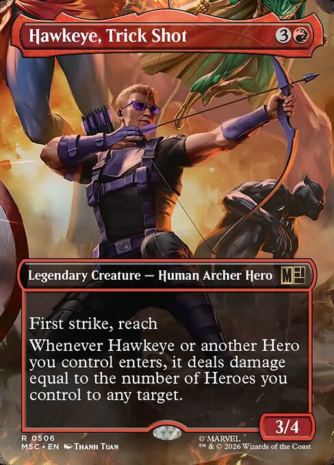 Hawkeye, Trick Shot 506