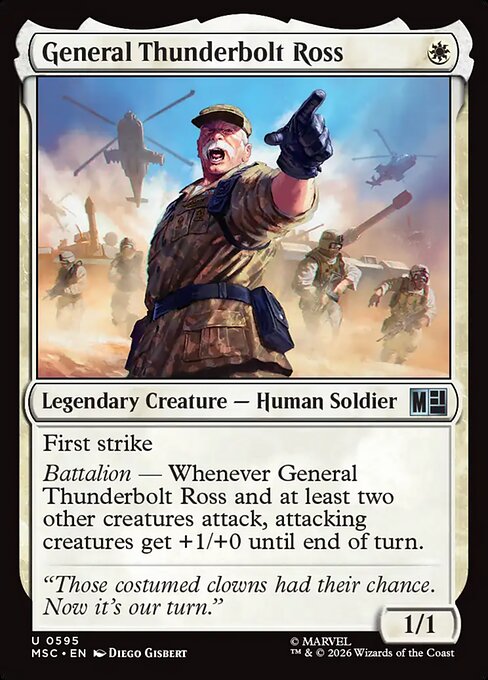 General Thunderbolt Ross 595