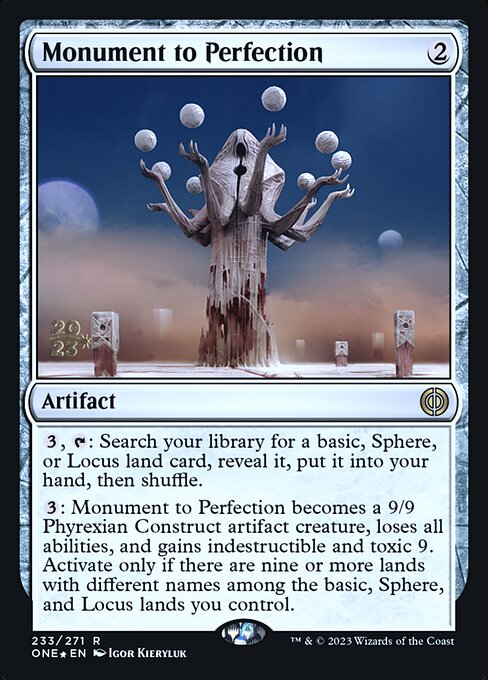 Monument to Perfection 233s