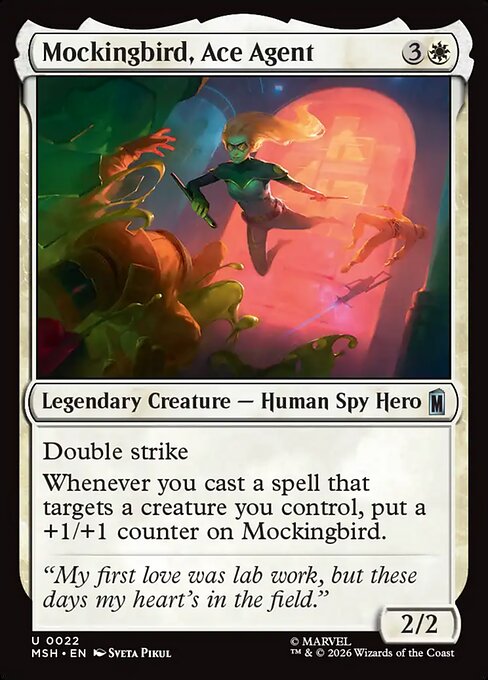Mockingbird, Ace Agent 22