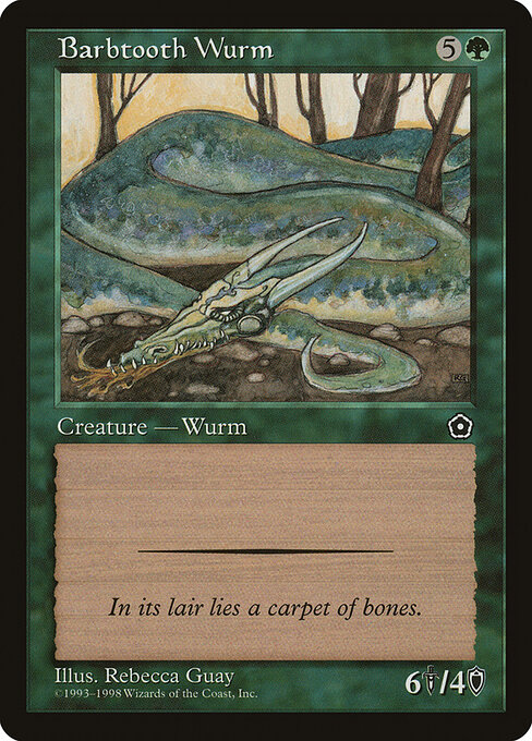 Barbtooth Wurm 122