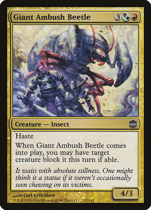 Giant Ambush Beetle 137
