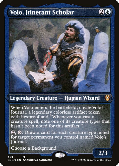 Volo, Itinerant Scholar 491