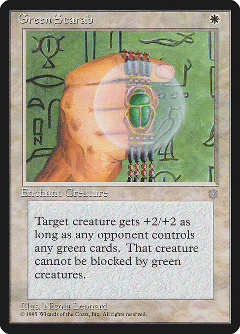 Green Scarab 28