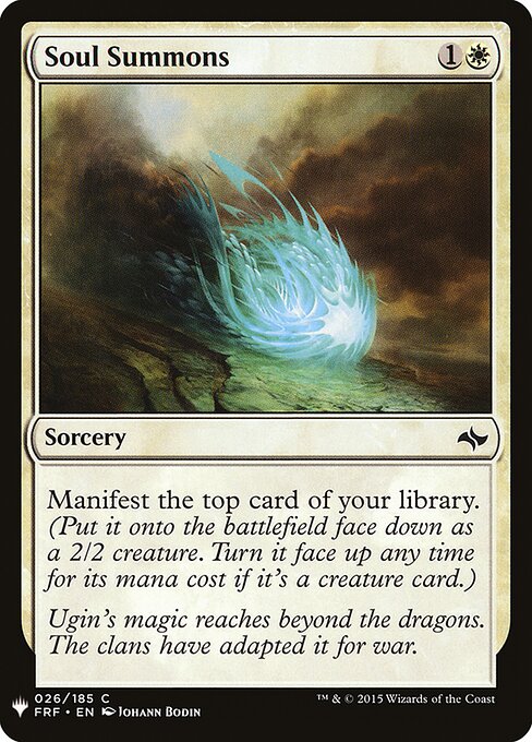 Soul Summons FRF-26