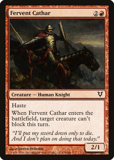 Fervent Cathar 135