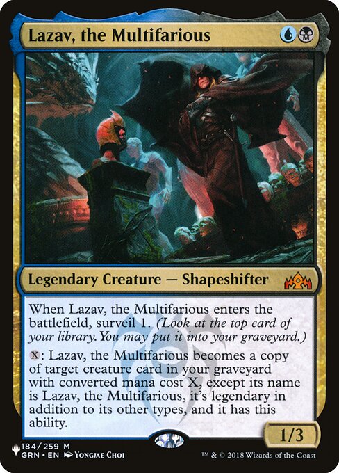 Lazav, the Multifarious GRN-184