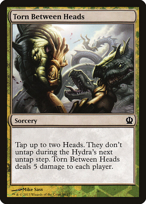 Torn Between Heads 14
