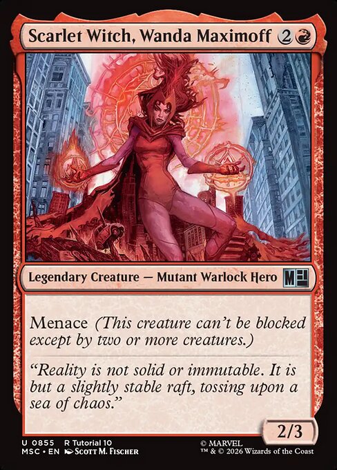 Scarlet Witch, Wanda Maximoff 855