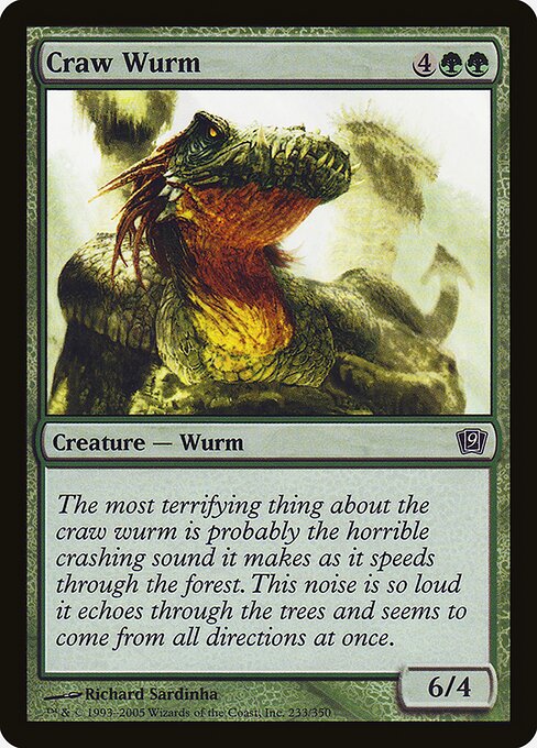 Craw Wurm 233★