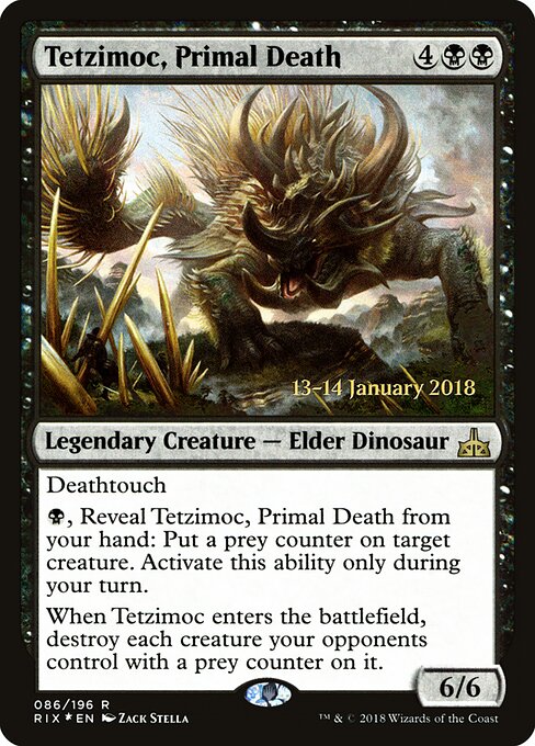 Tetzimoc, Primal Death 86s