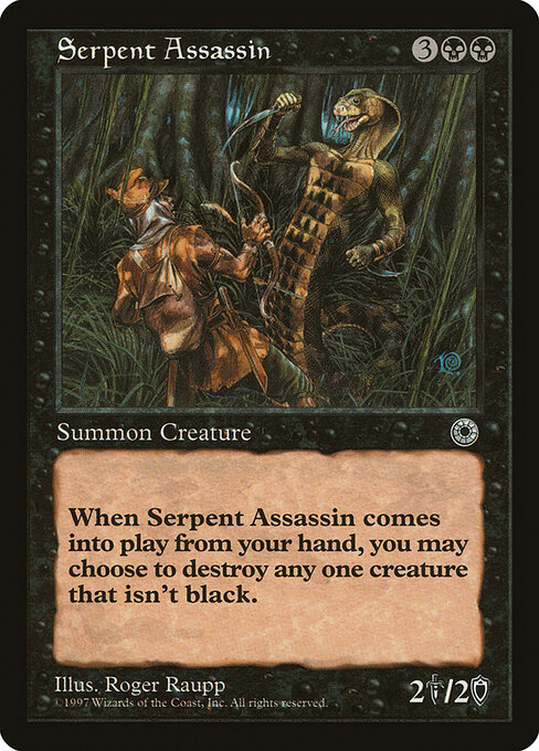 Serpent Assassin 108