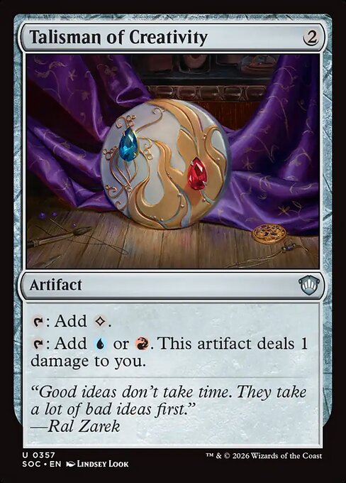 Talisman of Creativity 357