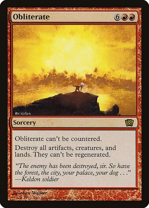 Obliterate 204★