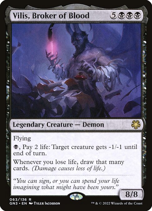 Vilis, Broker of Blood 63