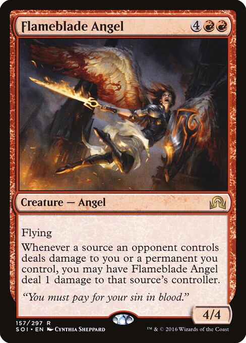 Flameblade Angel 157