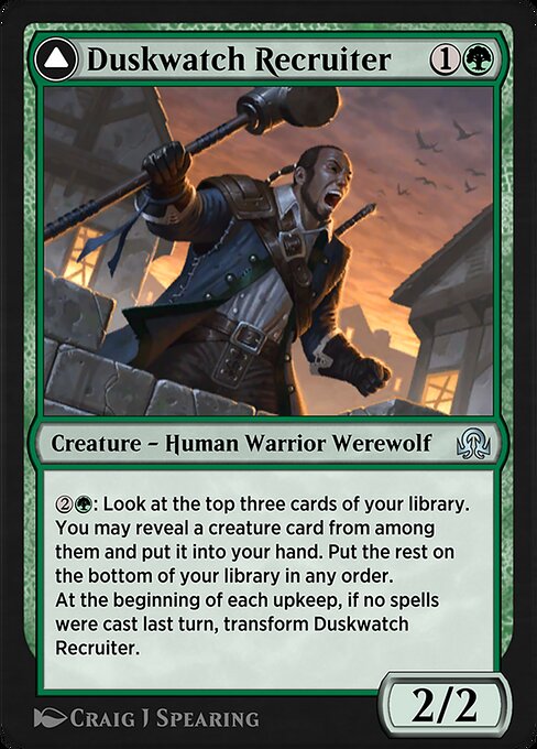 Duskwatch Recruiter // Krallenhorde Howler 194