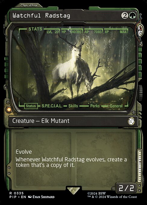 Watchful Radstag 335