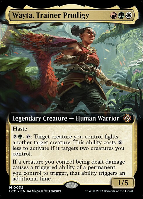 Wayta, Trainer Prodigy 32