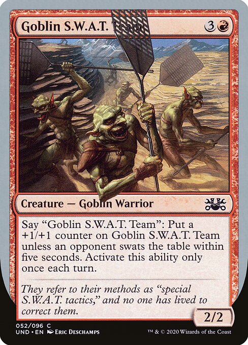Goblin S.W.A.T. Team 52