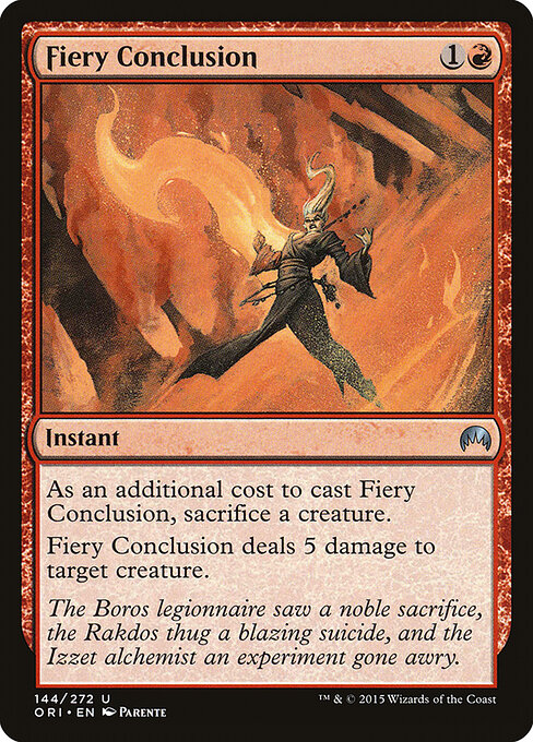 Fiery Conclusion 144