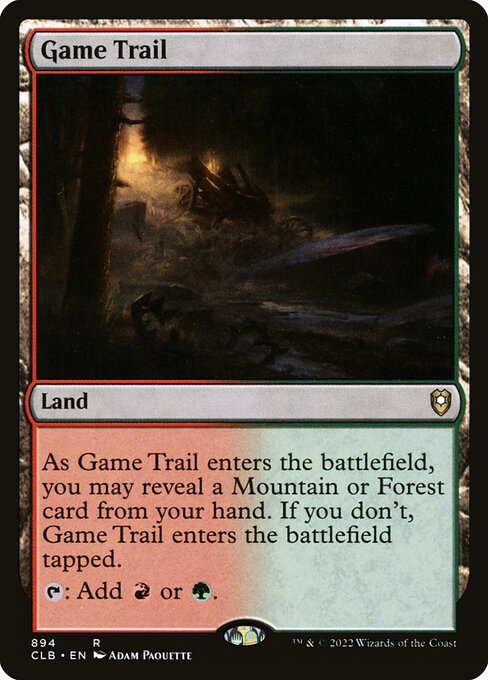 Game Trail 894