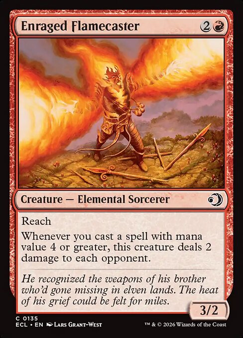 Enraged Flamecaster 135