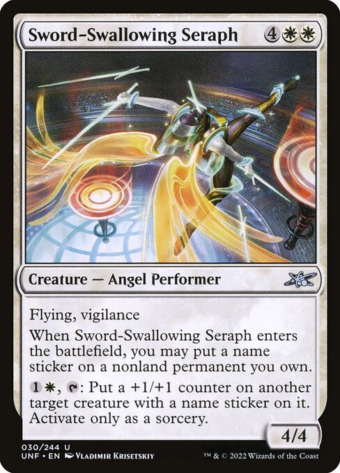 Sword-Swallowing Seraph 30