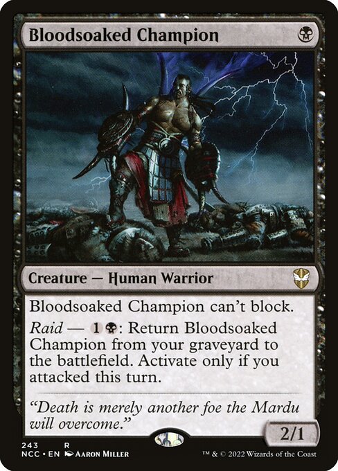 Bloodsoaked Champion 243