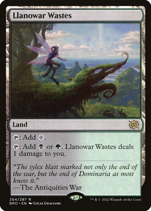 Llanowar Wastes 264
