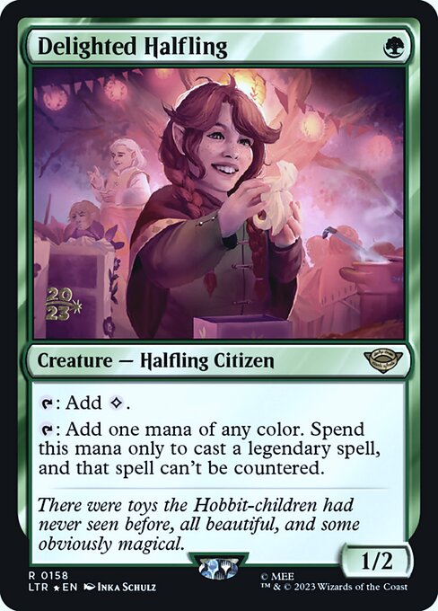 Delighted Halfling 158s