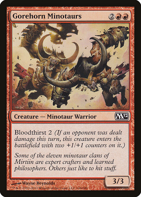 Gorehorn Minotaurs 144