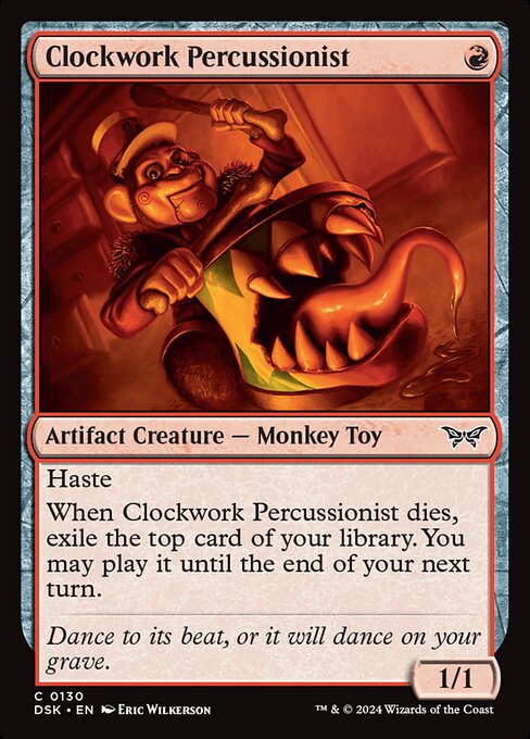 Clockwork Percussionist 130